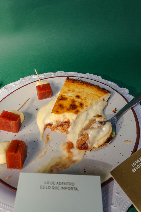 Tarta de Queso con Bocadillo