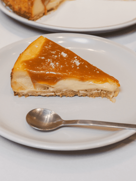 TARTA DE QUESO Y CARAMELO SALADO