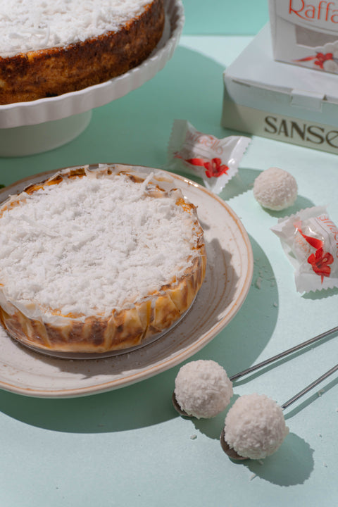 Tarta de Queso y Raffaello