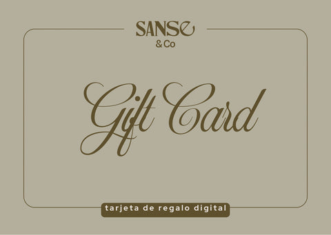 Tarjeta de regalo de Sanse