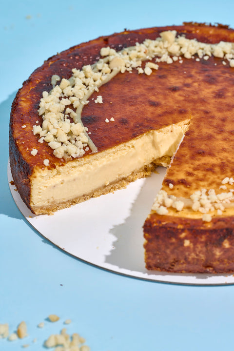 Tarta de Queso y Macadamia