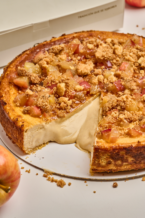 Tarta de Queso y Apple Crumble