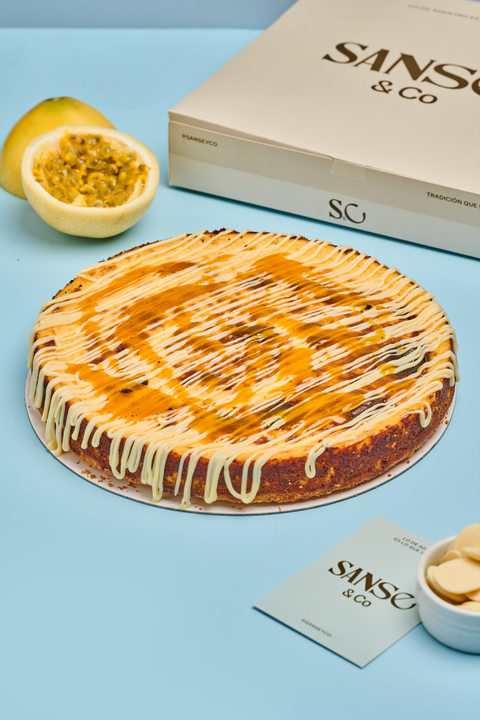 Tarta de Queso y White Maracuyá