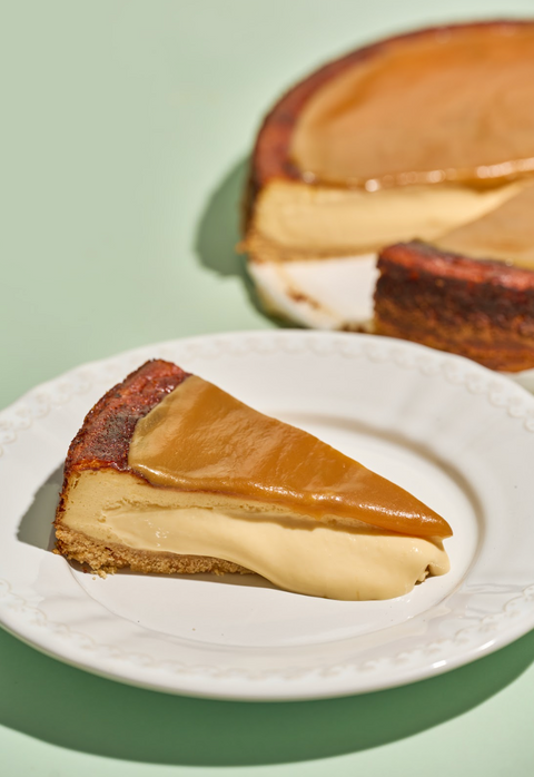 Tarta de Queso y Caramelo Salado