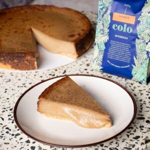 TARTA DE QUESO Y CAFÉ